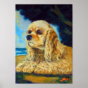 Cocker Spaniel Wall Print