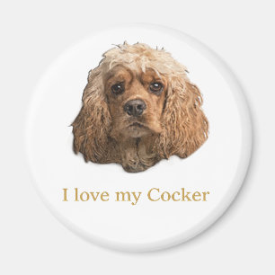cocker Spaniels Magnet