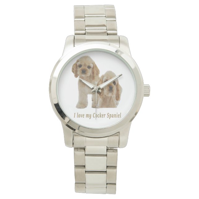 cocker spaniels watch (Front)