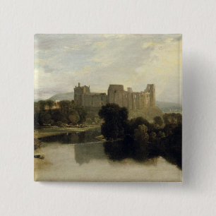 Cockermouth Castle, c.1810 2 Inch Square Button