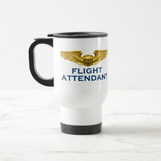 Cockpit Crew:Flight Attendant Travel Commuter Mug