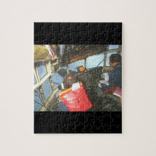 Cockpit of C-130 Hercules_Military Aircraft Jigsaw Puzzle