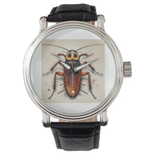 Cockroach 010924IREF241 - Watercolor Watch