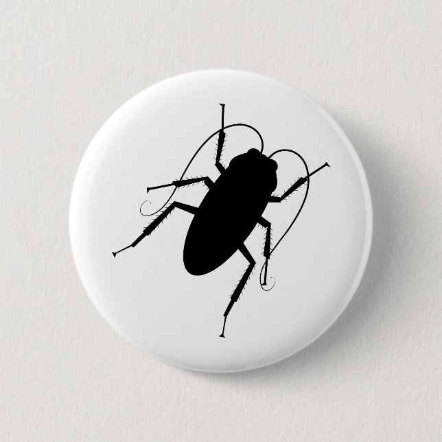Cockroach 2 Inch Round Button (Front)