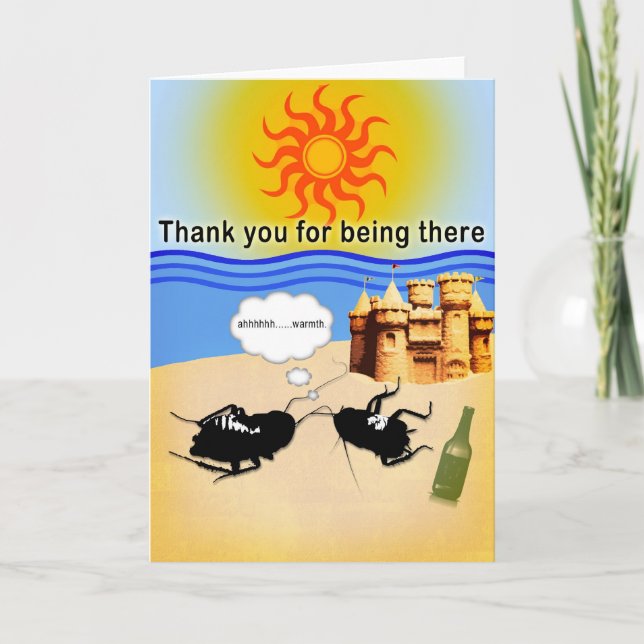 Cockroach Greeting Cards (Front)