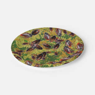 Cockroaches Paper Plate