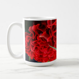 Cockscomb Strutting Its Stuff on a Coffee Mug