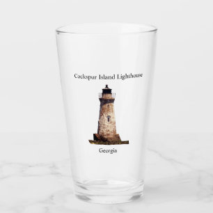 Cockspur Island Lighthouse glass