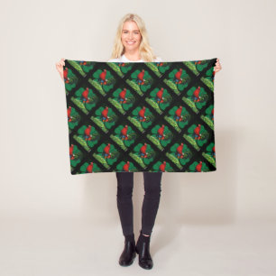Cocksure I'm Irish Too! Fleece Blanket