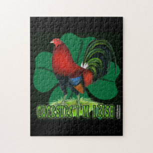 Cocksure I'm Irish Too! Jigsaw Puzzle