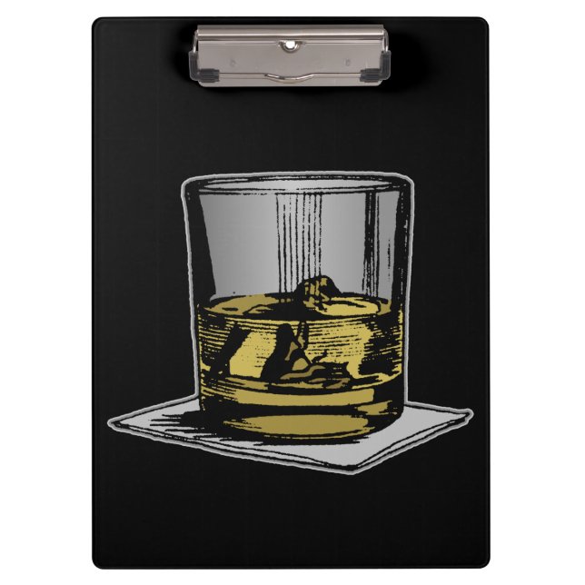 Cocktail and Napkin Design Clipboard (Front)
