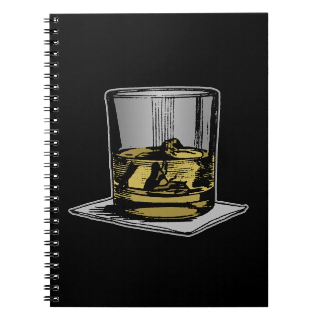 Cocktail and Napkin Design Notebook (Front)
