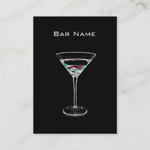 Cocktail Bar Business Card