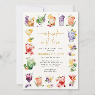 Cocktail Bridal Shower Invitation