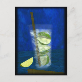 Cocktail: Caipirinha Postcard