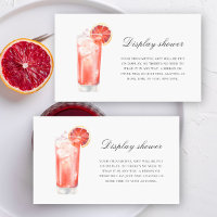 Cocktail Citrus - Display shower