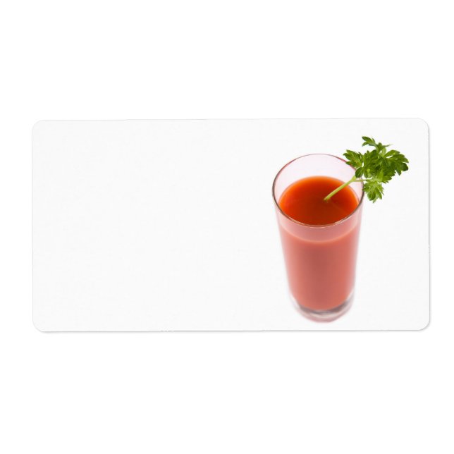 Cocktail de jus de tomate frais (Devant)