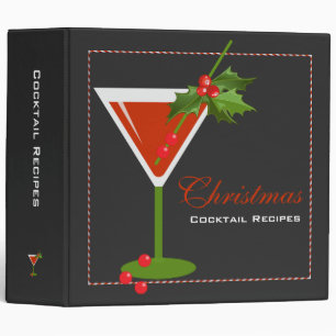 Cocktail de Noël Recettes Classeur