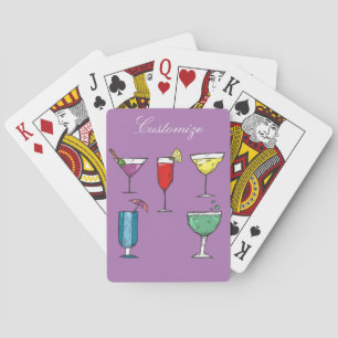 Cocktail Drink Assortment Thunder_Cove Playing Cards