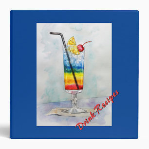 Cocktail Drink Recipes  Binder