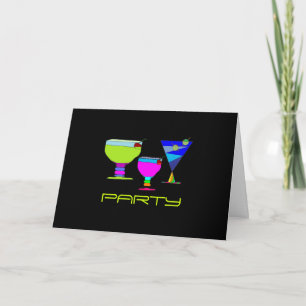 Cocktail Drinks Party Invitation Card