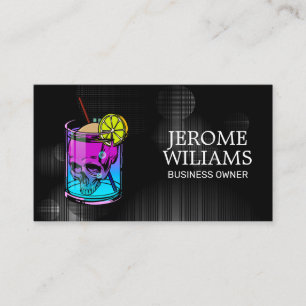 Cocktail Drinks   Restaurant   Bar Business Card