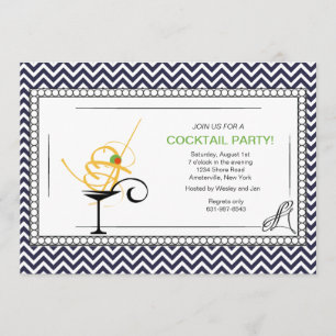 Cocktail Formal Invitation