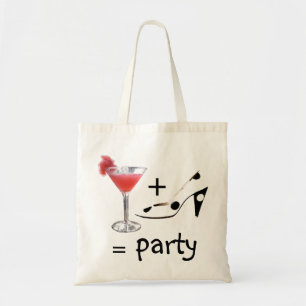 Cocktail Formula for Party Fun Tote Bag
