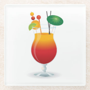 COCKTAIL GLASS COASTER