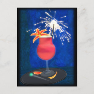 Cocktail: Happy Dragon Postcard