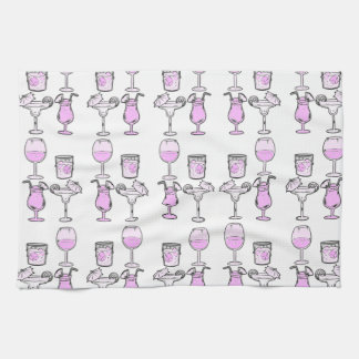 Cocktail Hour Kitchen Towel