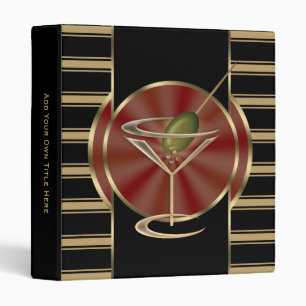 Cocktail Lounge Binder