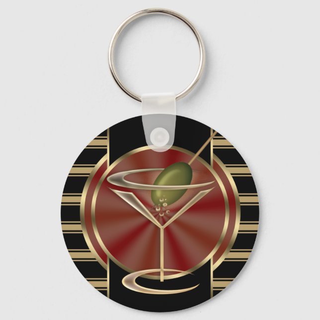 Cocktail Lounge Keychain (Front)