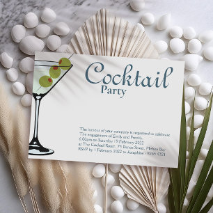 Cocktail Martini Invitation
