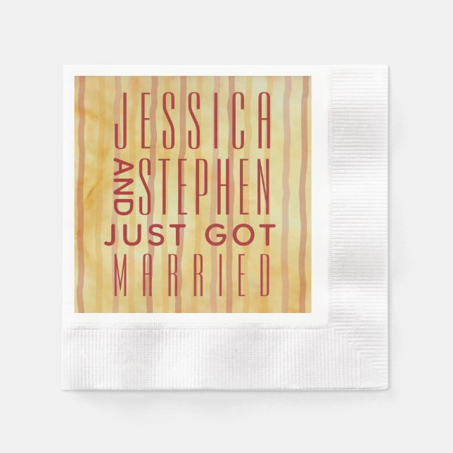 Cocktail Napkin Asian Influenced Floral (Front)