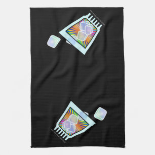 COCKTAIL - OLD FASHIONED - ROCKS GLASS KITCHEN TOWEL