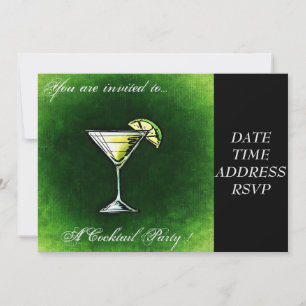Cocktail Party Absinthe Invitation