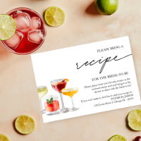 Cocktail Party Bridal Shower Recipe Request