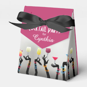 Cocktail Party Favor Box