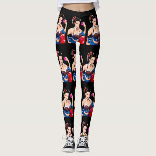 Cocktail Party Girl Thunder_Cove Leggings