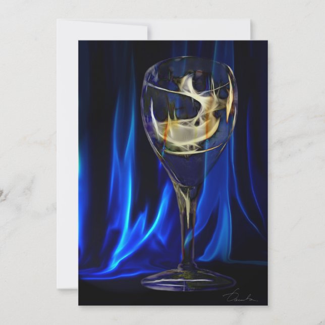 COCKTAIL party invitation (Front)