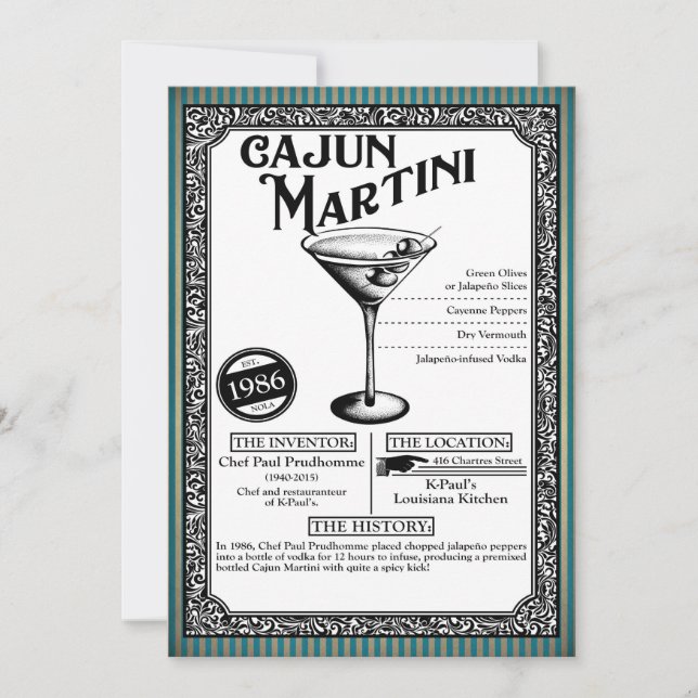 Cocktail Party Invitation - Read Description (Front)