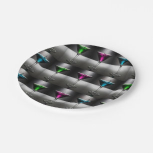 Cocktail Party Martini Party Paper Plates