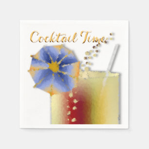 Cocktail Time Napkin