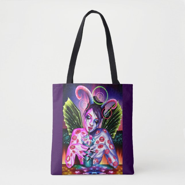 Cocktail Tote Bag (Front)