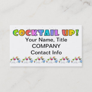 COCKTAIL UP ! CARTES DE VISITE