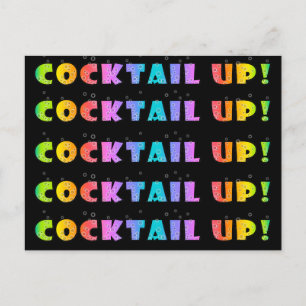COCKTAIL UP! POSTCARD