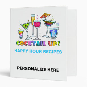COCKTAIL VERS LE HAUT DE CLASSEUR DE RECETTE EN