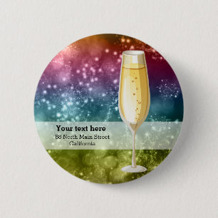Cocktails 2 Inch Round Button