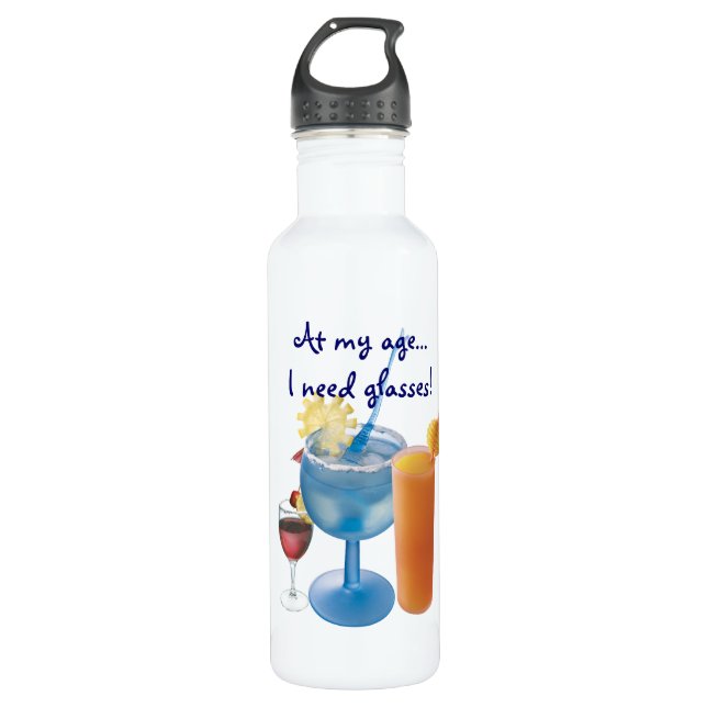 Cocktails 710 Ml Water Bottle (Front)